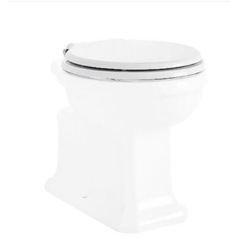 foto del prodotto pozzi ginori montebianco 07761 sedile cerniera cromo bianco codice prod 07761000