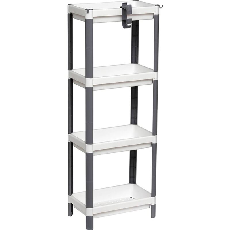 foto del prodotto pp contenitore a 4 livelli grigio bianco tendance