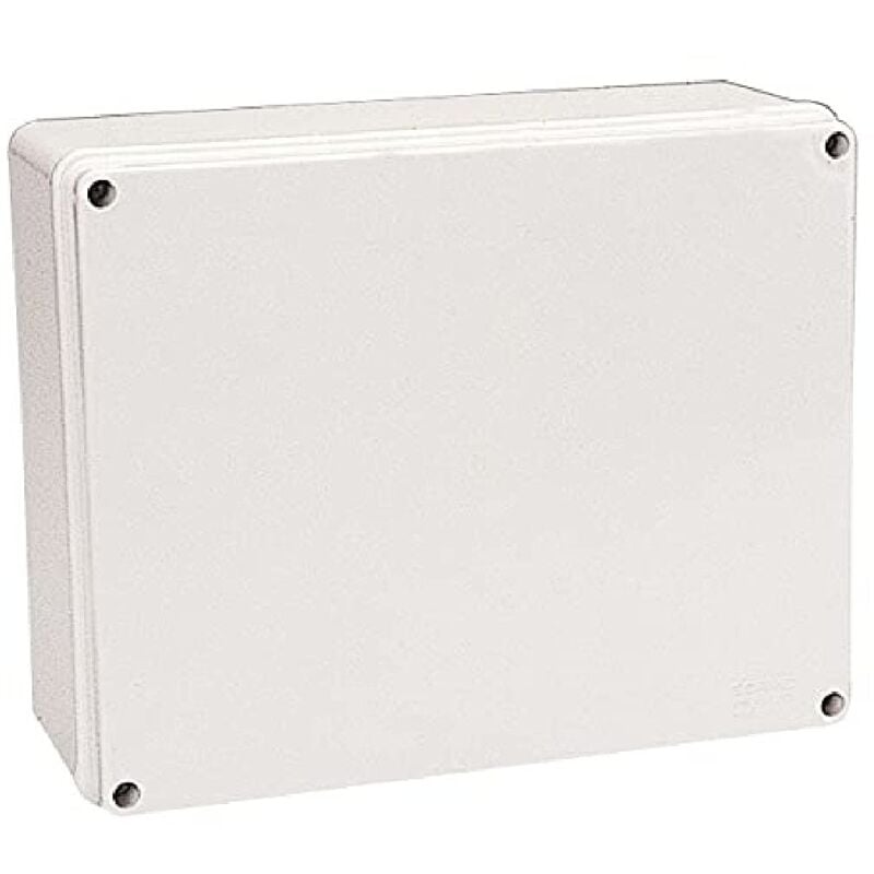 foto del prodotto pp0294 scatola derivazione da incasso scatola elettrica da parete rettangolare cassetta derivazione con viti per fissaggio coperchio scatola