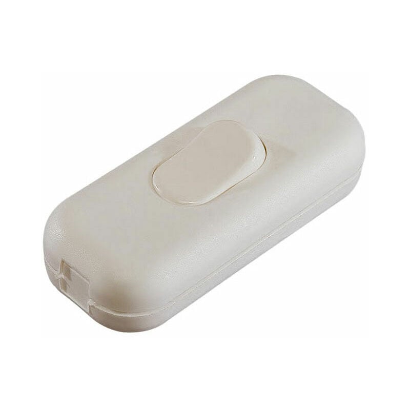 foto del prodotto pp0473 interruttore cavo elettrico terminale a bilanciere bianco poly pool
