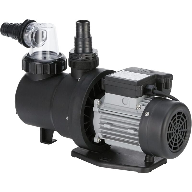foto del prodotto pp077 pompa di filtrazione per piscine, 550 w, 9,5m3 h, fino a 65 m3, filtro 500 mm, conforme alla direttiva europea eco design gre