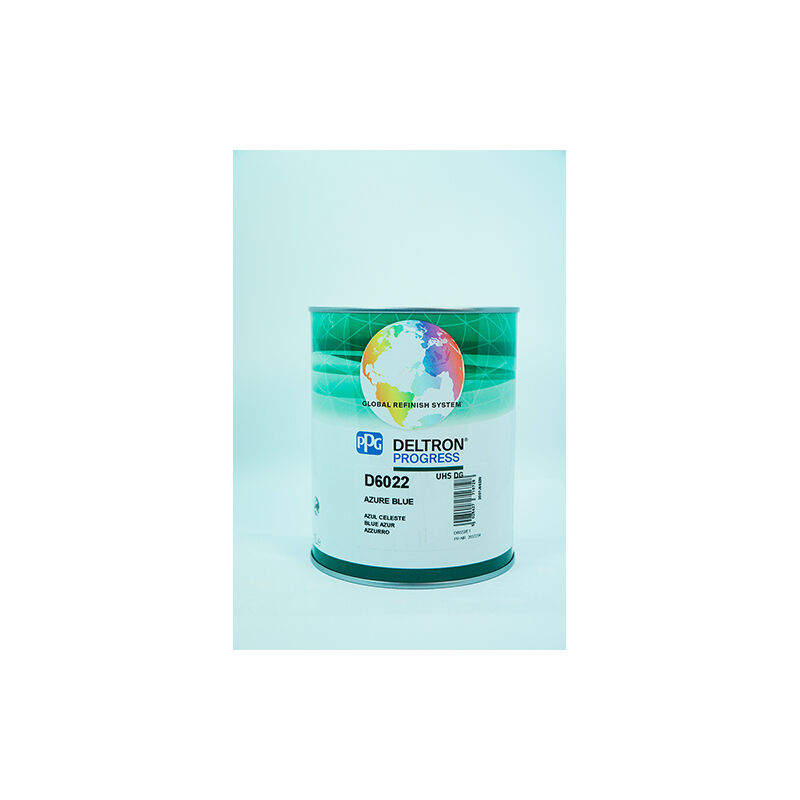 foto del prodotto ppg d6022 deltron uhs azure blue litri 1