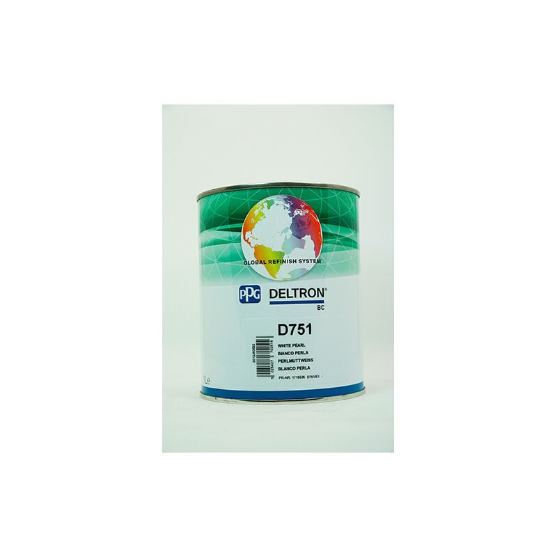 foto del prodotto ppg d751 deltron bc white pearl litri 1