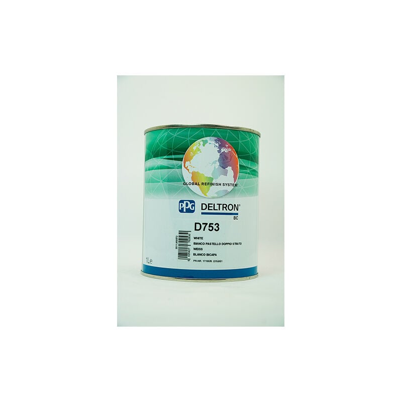 foto del prodotto ppg d753 deltron bc white litri 1