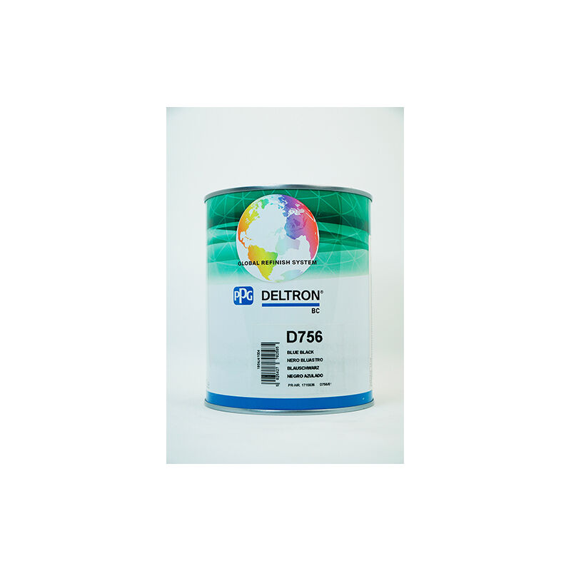 foto del prodotto ppg d756 deltron bc blue black litri 1