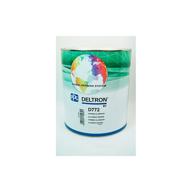 foto del prodotto ppg d772 deltron bc coarse aluminium litri 3.5