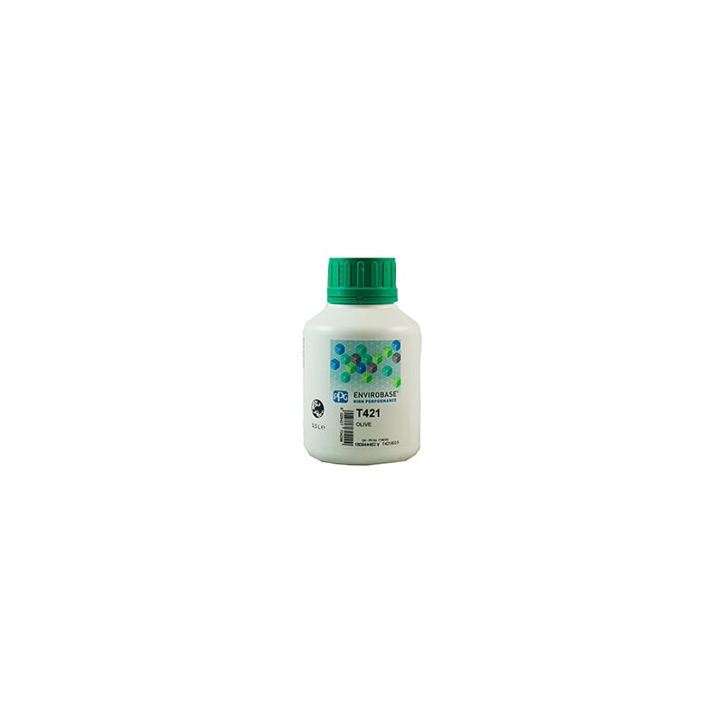 foto del prodotto ppg t421 envirobase hp verde oliva litri 0,5