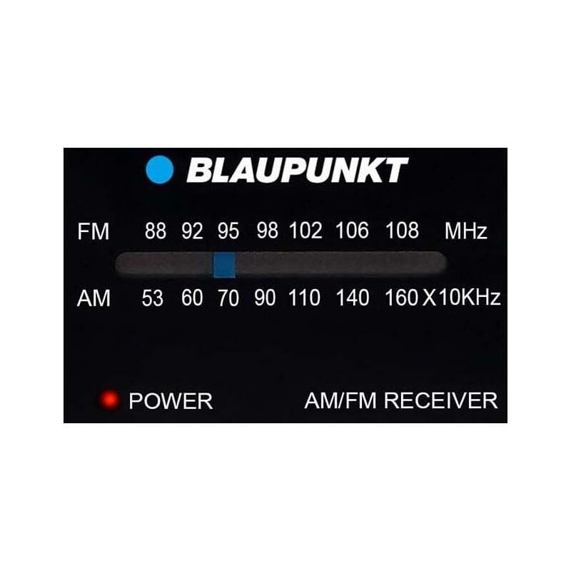 foto del prodotto pr4wh grigio radio am,fm, 0,3 w, grigio, aa, 60 mm, 24 mm blaupunkt