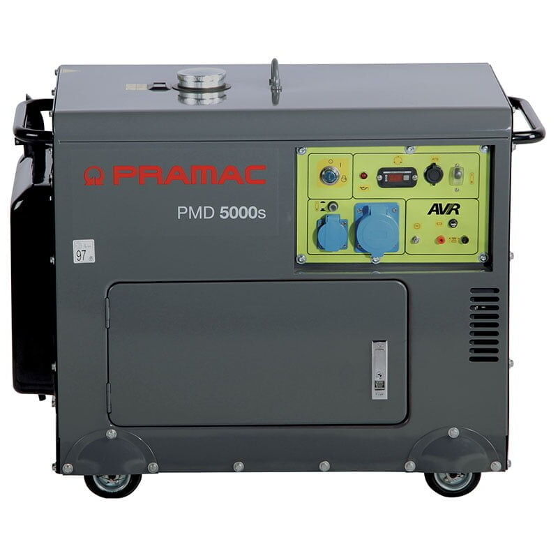 foto del prodotto pramac generatore diesel pmd 5000s 5 kw avviamento elettrico 230 volt