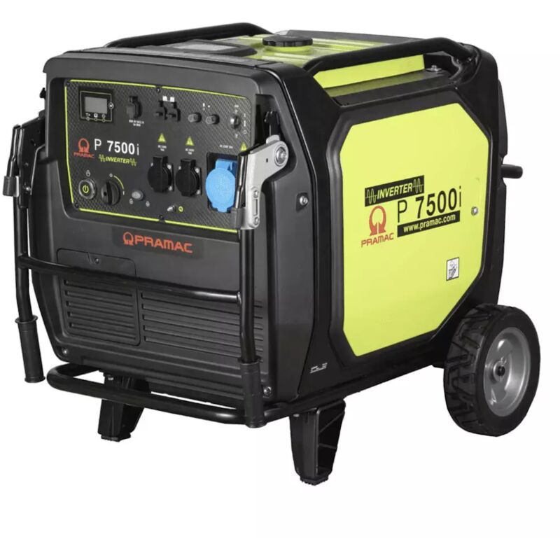 foto del prodotto pramac generatore inverter p7500i 7 kw 230 v avviamento elettrico carrellato
