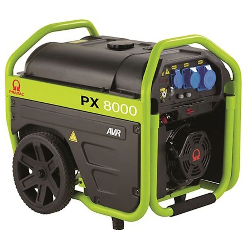 foto del prodotto pramac px8000 generatore monofase con avr 5,4kw 230 v 50 hz