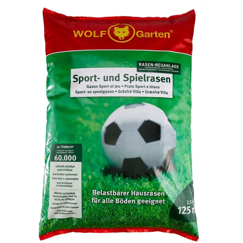 foto del prodotto prato sport e gioco, multicolore, 125 m wolf garten