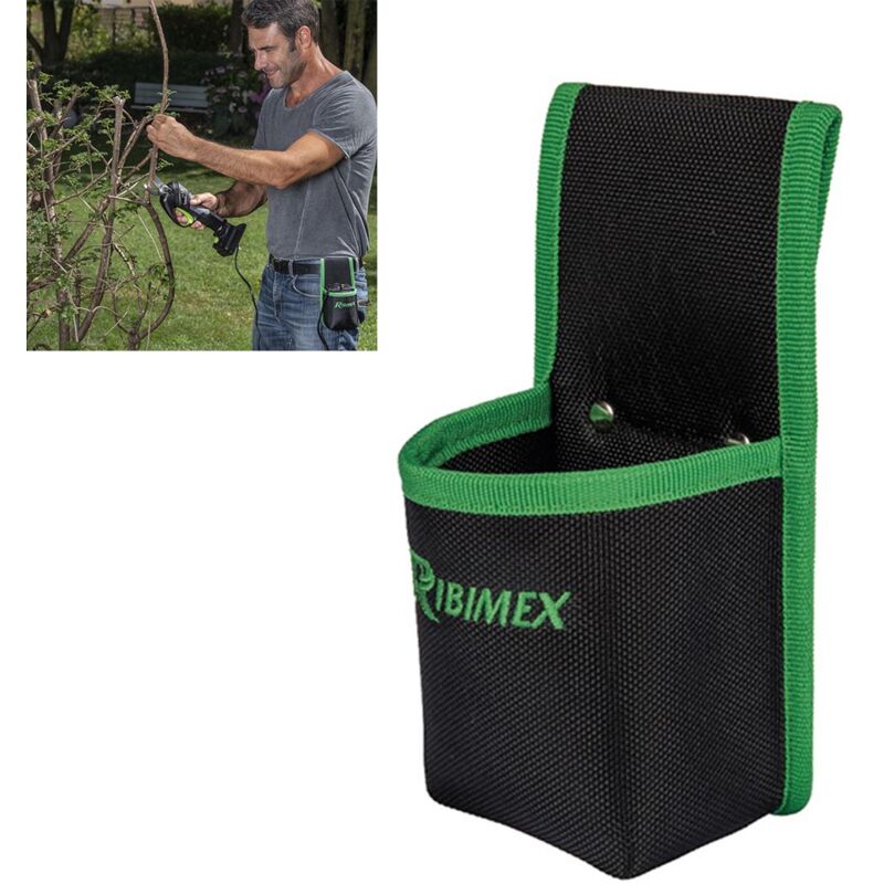 foto del prodotto prbat20 bag fodero da cintura porta batteria 20 v ribimex