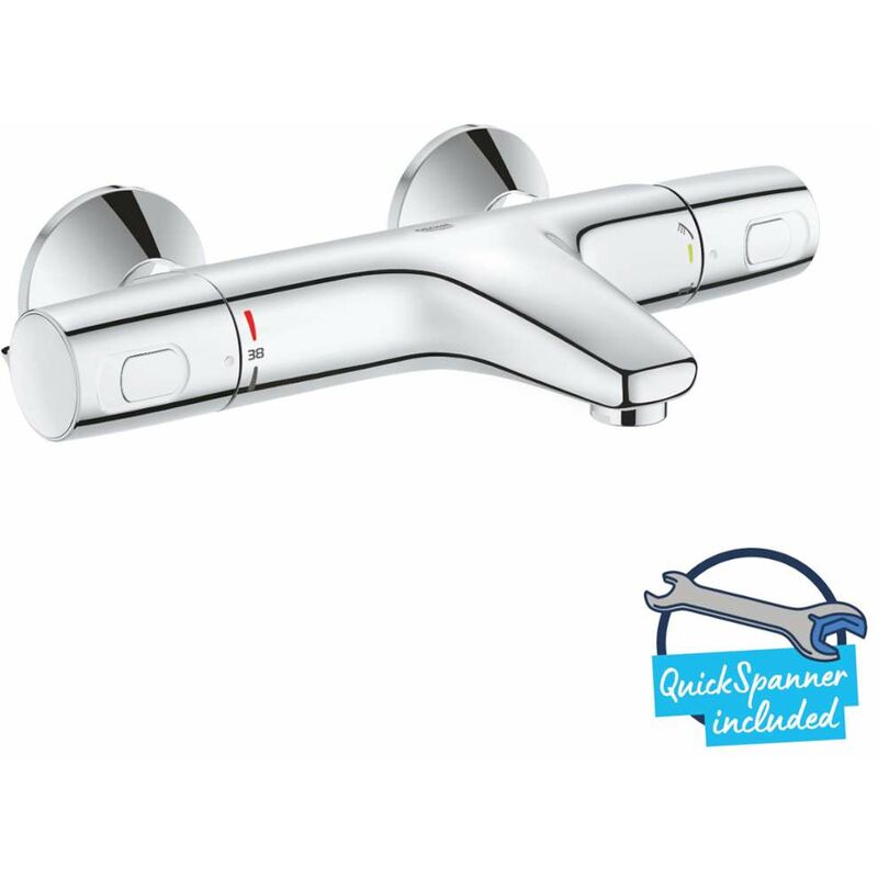 foto del prodotto precision trend miscelatore termostatico per vasca da bagno, cromo 34227002 grohe