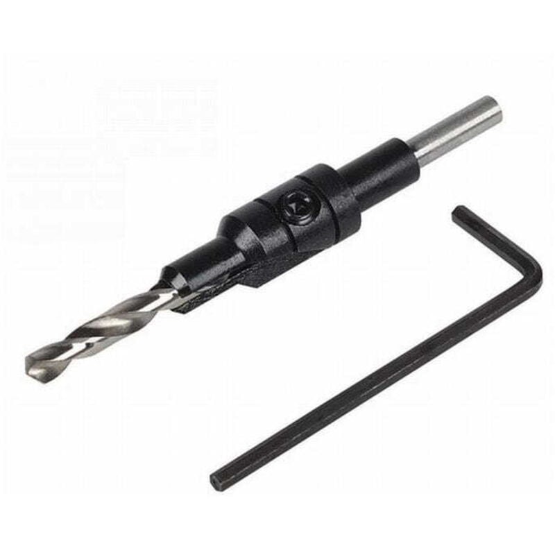 foto del prodotto preforatura con svasatura, 5-6 mm i 2511000 i preforatura e svasatura in un passo - wolfcraft