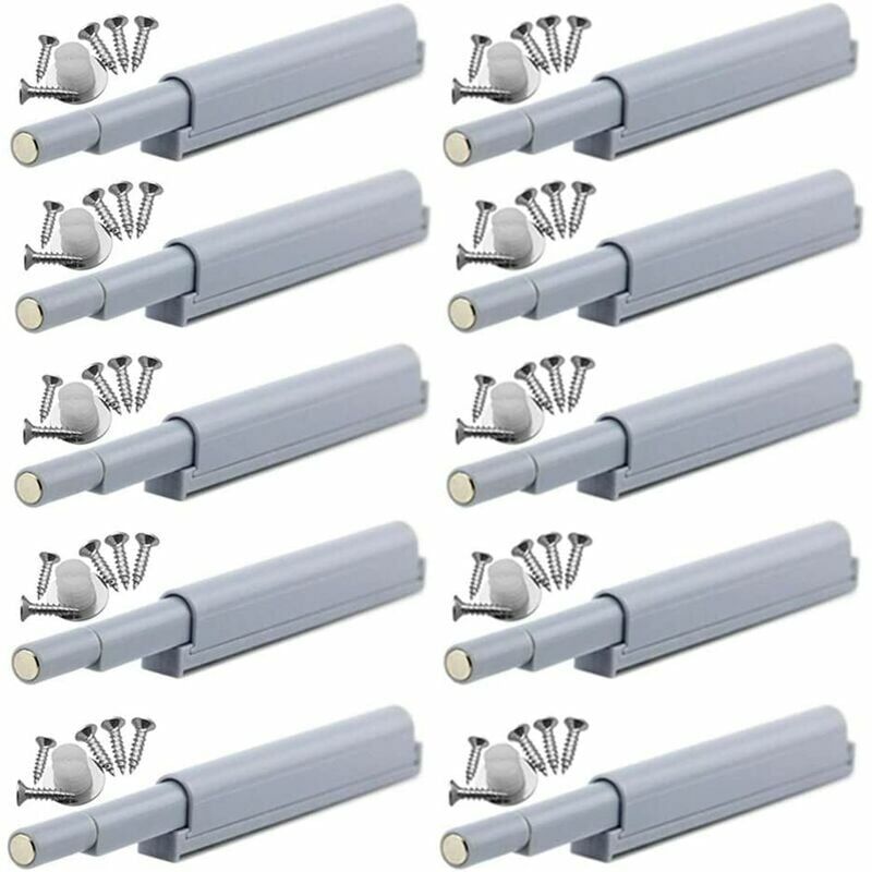 foto del prodotto premere per aprire le chiusure magnetiche le chiusure magnetiche push open aprono e chiudono la porta con una semplice spinta 10 pezzi 