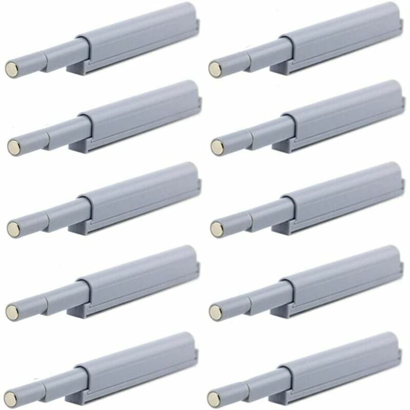 foto del prodotto premere per aprire le chiusure magnetiche le chiusure magnetiche push-open aprono e chiudono la porta con una semplice spinta 10 pezzi - aiperq