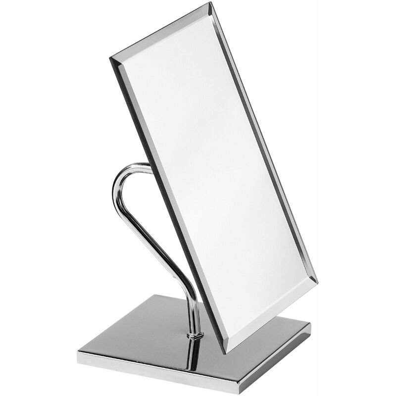 foto del prodotto premier housewares 2401012 specchio da tavolo regolabile, forma rettangolare, base cromata