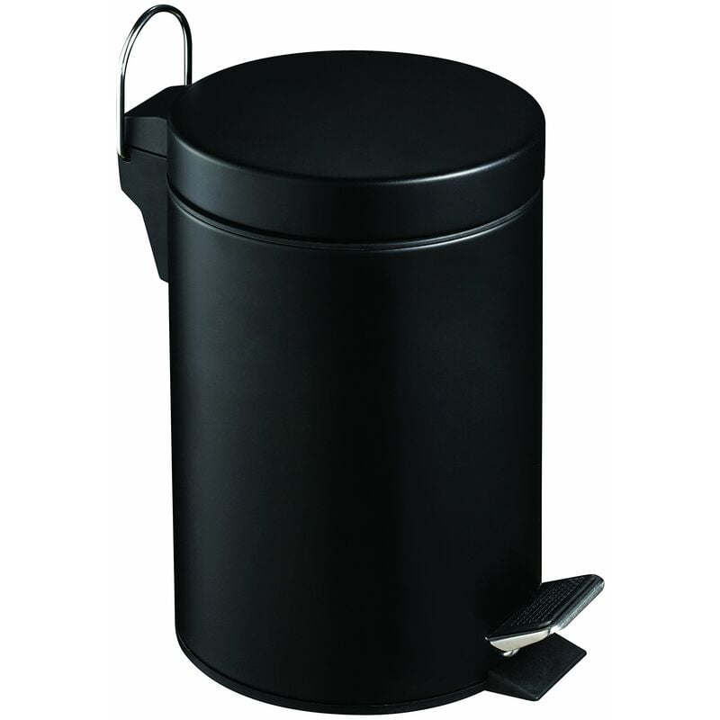 foto del prodotto premier housewares pattumiera 3 lt, secchio di plastica interno, nero opaco