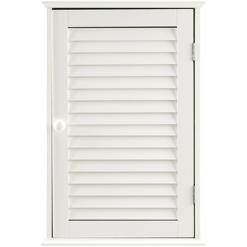 foto del prodotto premier housewares pensile per bagno con anta singola 57 x 39 x 17 cm, colore bianco