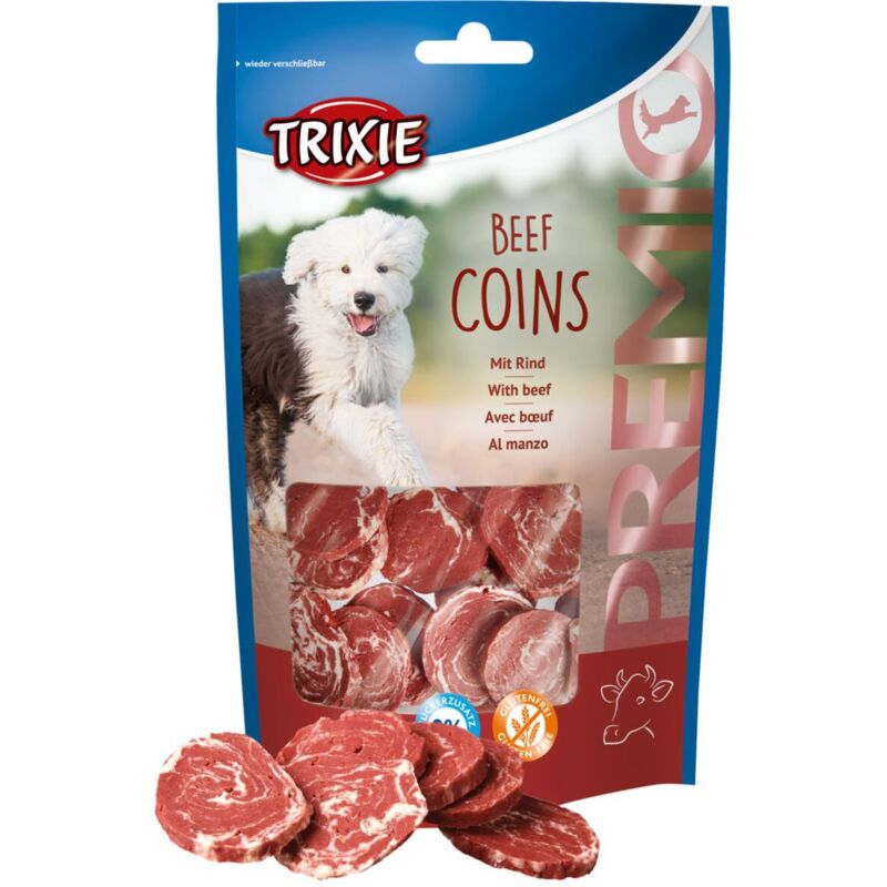 foto del prodotto premio beef coins 100gr. offerta multipack 6 conf.