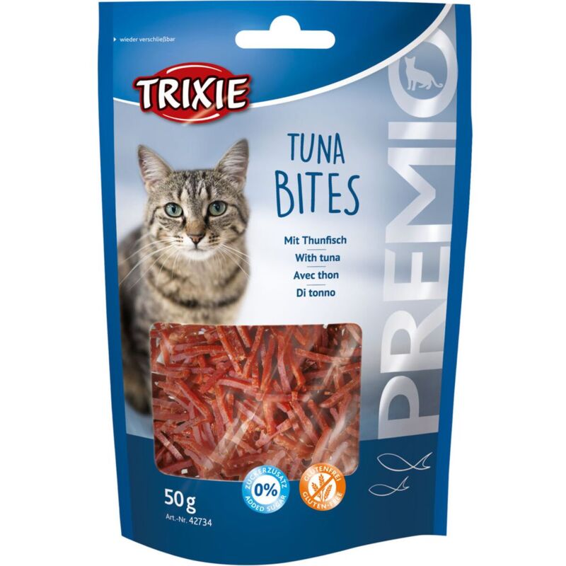 foto del prodotto premio tuna bites, 50gr. offerta multipack 6 conf.