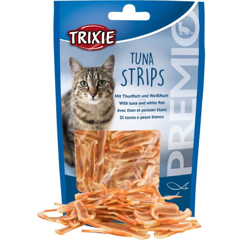 foto del prodotto premio tuna strips, 20gr offerta multipack 6 conf.