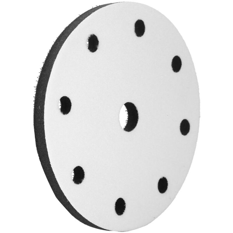 foto del prodotto prenfle eosnow cuscino per interfaccia in spugna morbida con diametro di 150 mm per tamponi abrasivi 9 fori 