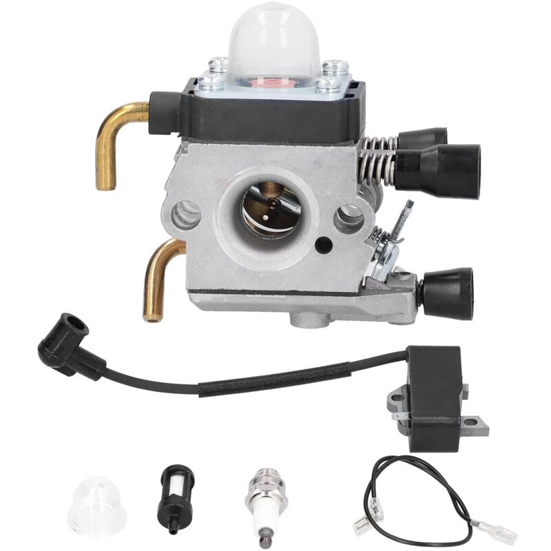 foto del prodotto prenfle jeffergarden set candele accensione carburatore per stihl fs75 fs80 fs85 fc85 ht70 hs75 hs80