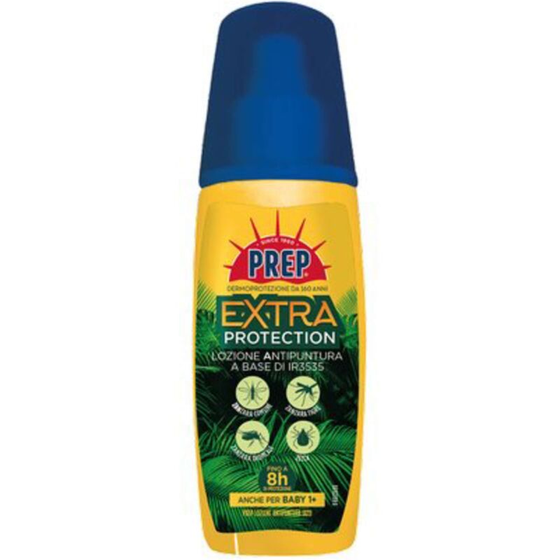 foto del prodotto prep repellente insetti extra protection lozione ml 100 12 pezzi
