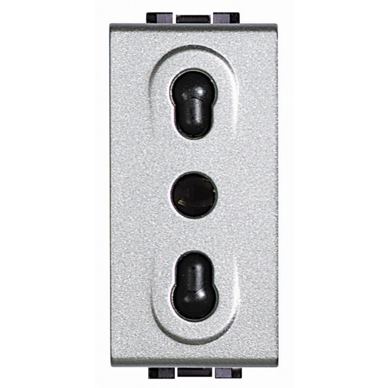 foto del prodotto presa 2p t 10 16a 250v bipasso livinglight tech