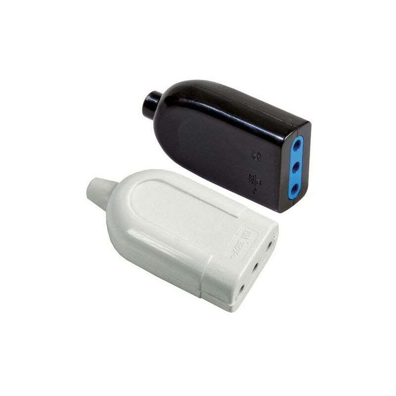 foto del prodotto presa 2p t 10a colore nero maurer