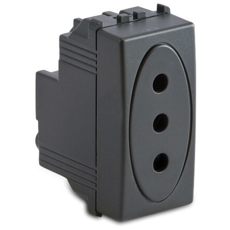 foto del prodotto presa 2p t 10a grigio modo master cod. 31162 
