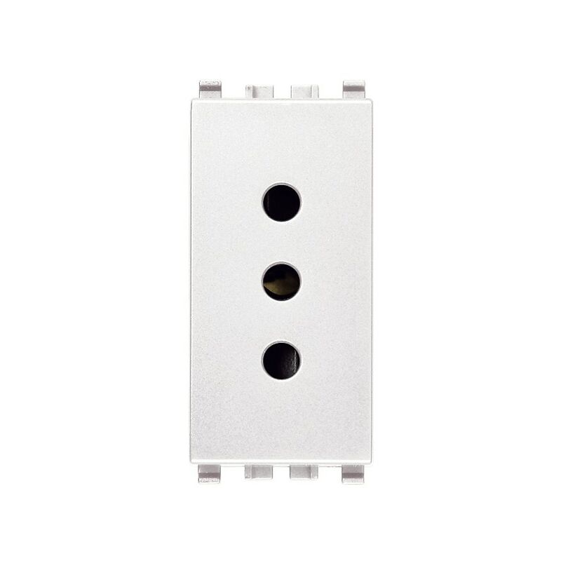 foto del prodotto presa 2p t 10a p11 1 modulo bianco vimar eikon bianca 20201.b