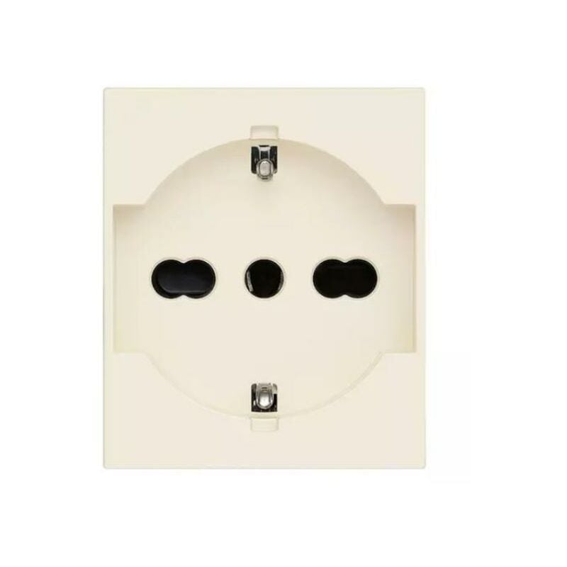 foto del prodotto presa 2p t vimar linea 16a universale canapa 30210.c