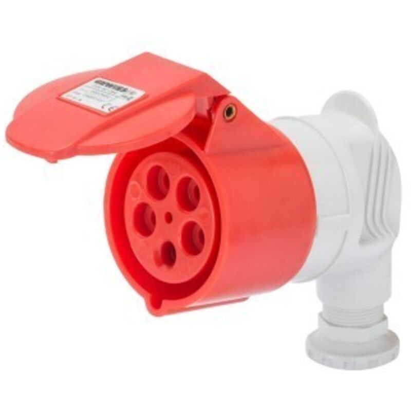 foto del prodotto presa 90 mob.pr.3p t 16a 400v6h gewiss cod. gw62089 