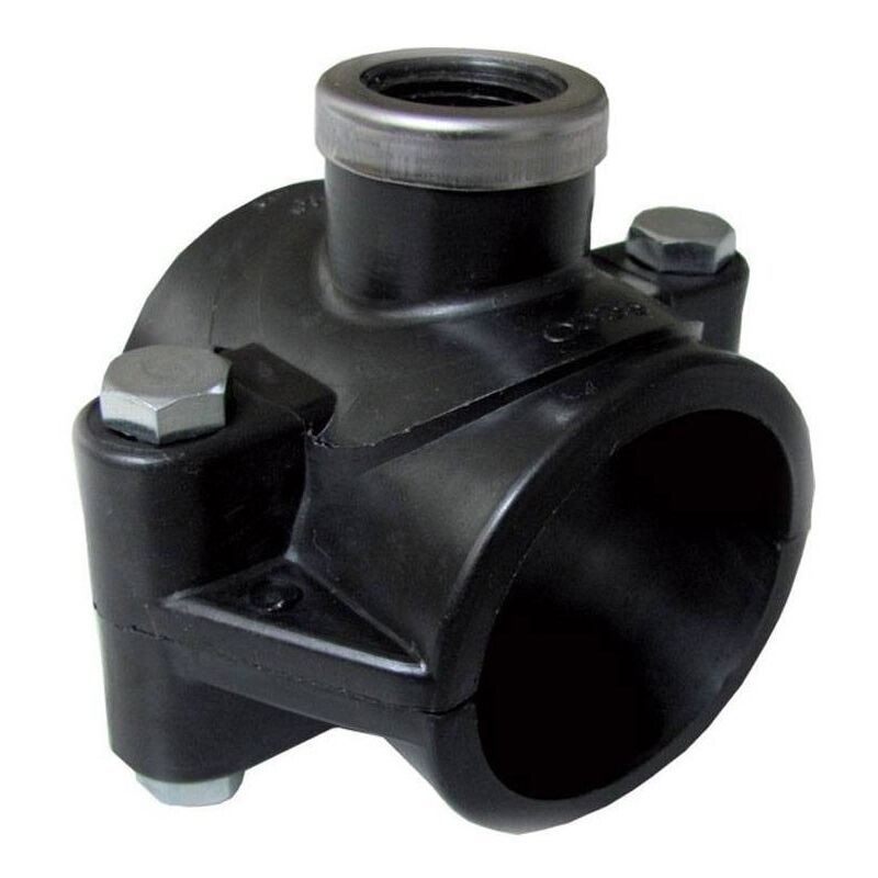 foto del prodotto presa a staffa semplice nupi diametro 25 mm 3 4 in pe 10kps2534