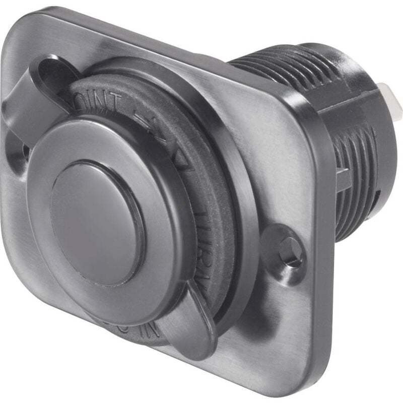 foto del prodotto presa ac ce ndisigari con tappo di protezione portata massima corrente 20 a presa di corrente 12 24 v dc