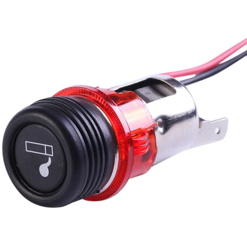 foto del prodotto presa accendisigari 12v 24v rossa