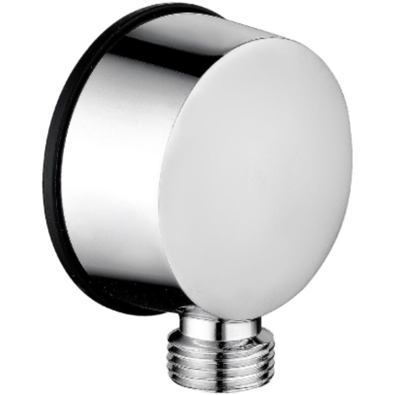 foto del prodotto presa acqua piatta tonda cromo