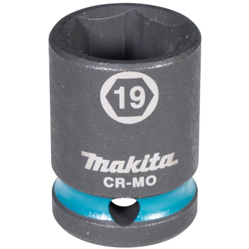 foto del prodotto presa ad urto impact black 19 mm 19 mm 38 mm 1 2 makita