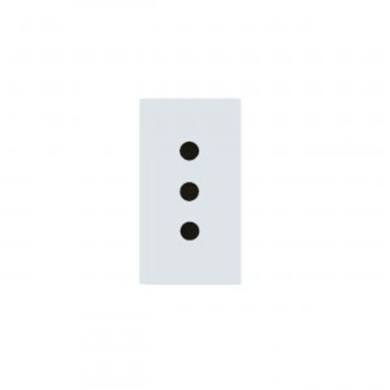 foto del prodotto presa bipasso sicurave 2x10a t ral ave cod. 45506ts 