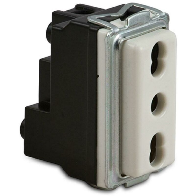 foto del prodotto presa bivalente sicura 2 p. terra 1 16059 master