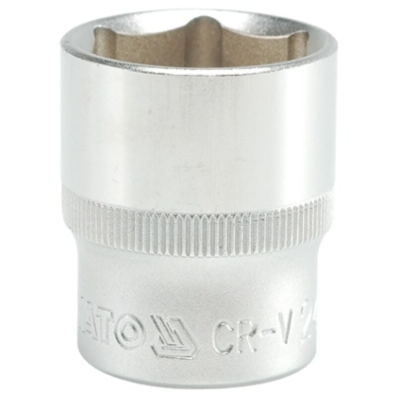 foto del prodotto presa cromata corta a 6 punte 1 2 24mm yt 1217