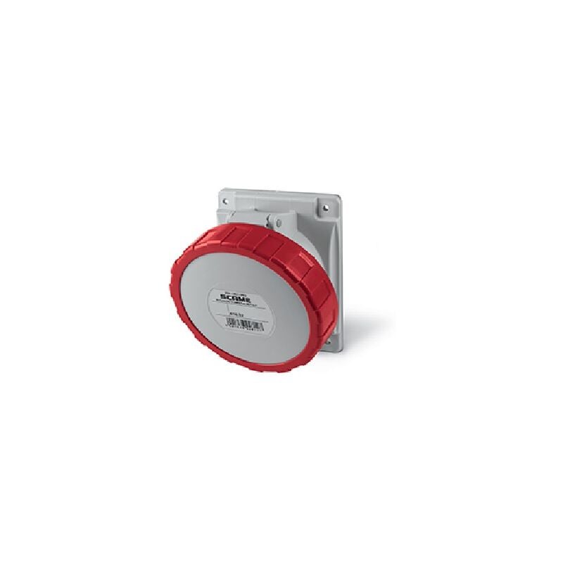 foto del prodotto presa da incasso 32a 3p t 6h 380 415v 50hz 60hz 84x106mm morsetti a vite