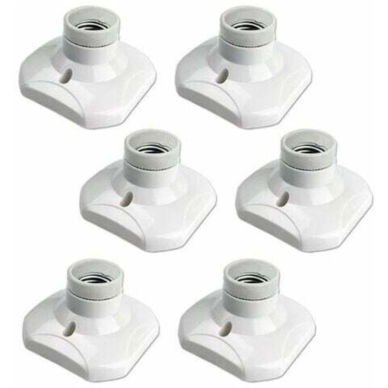 foto del prodotto presa da soffitto a vite e27, presa da garage e27, ca 220 240 v, portalampada per lampadina a led, base per plafoniera e27, base per lampada in