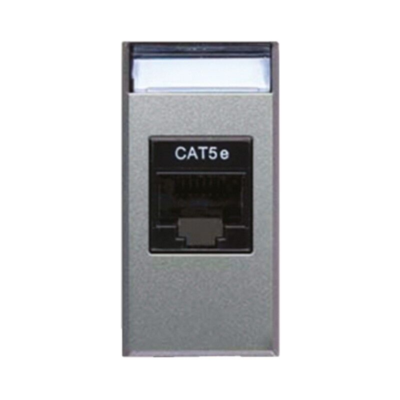 foto del prodotto presa dati ave allumia sistema 44 cat5e rj45 443027c5e