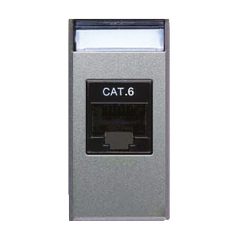 foto del prodotto presa dati ave allumia sistema 44 cat6 rj45 443027c6