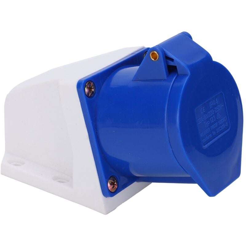 foto del prodotto presa di corrente industriale 3 pin monofase antideflagrante installazione aperta 32 a 220250 v sjlerst
