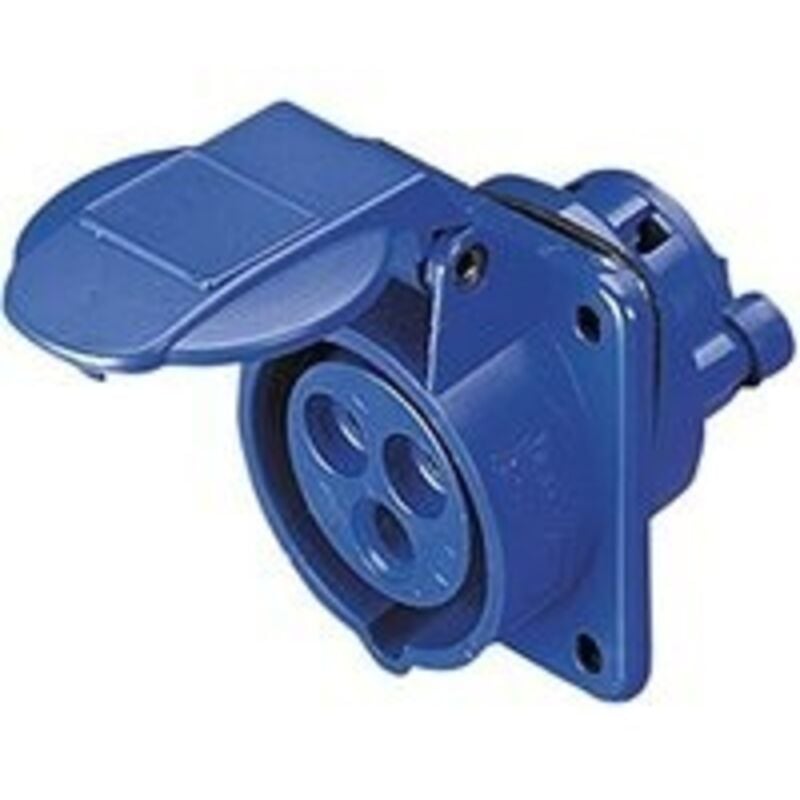 foto del prodotto presa fissa 10 incasso pr.2p t 16a220v6h f.r gewiss cod. gw62204 